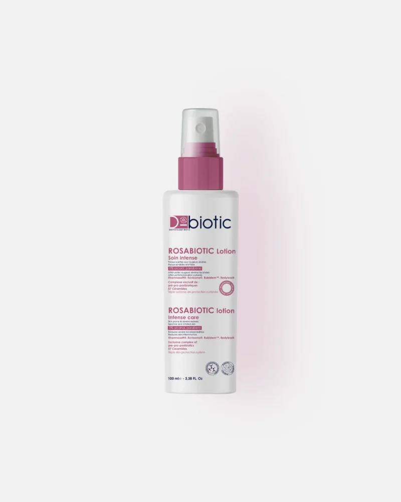 D-biotic Rosabiotic Lotion Lotion pour les rougeurs sévères et la couperose