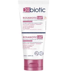 Rosabiotic SPF 50+ pour les peaux sensibles à rougeurs