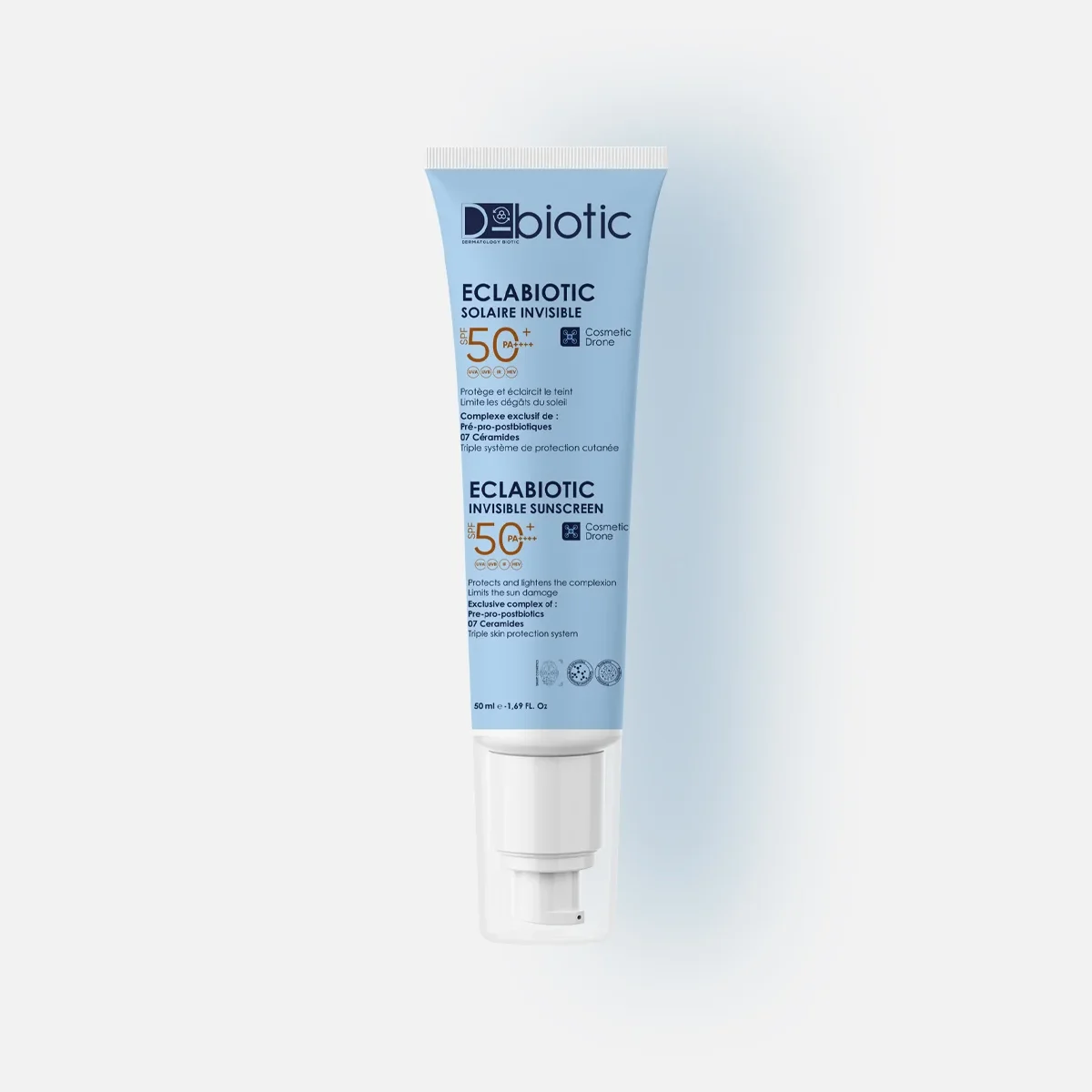 D-biotic Eclabiotic Solaire anti tache brune Invisible SPF 50+